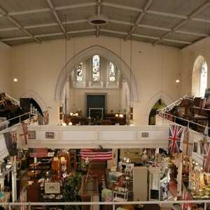 The church when it was an antique centre in the late 80s/ early 90s