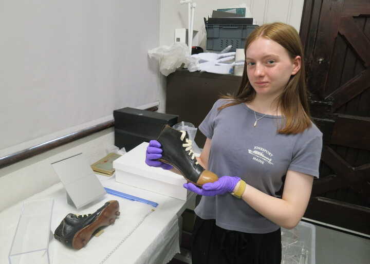 Newton Abbot Museum volunteers.