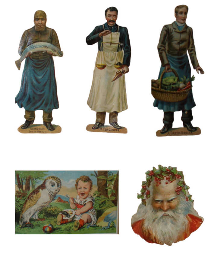 examples of victorian scrapbooking materials