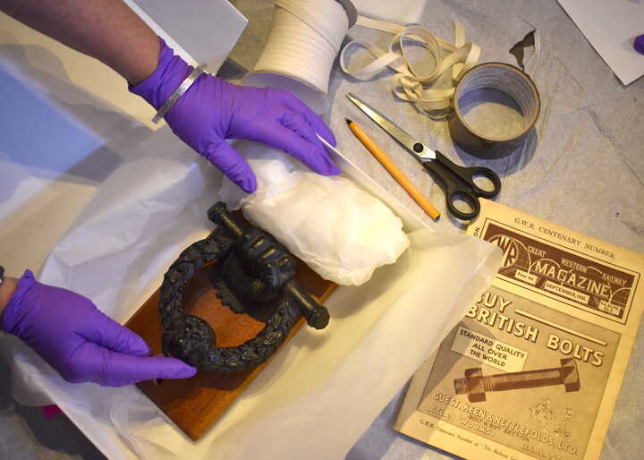 Newton Abbot Museum volunteers.