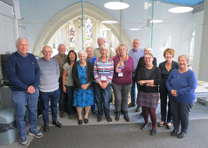 Newton Abbot Museum volunteers.